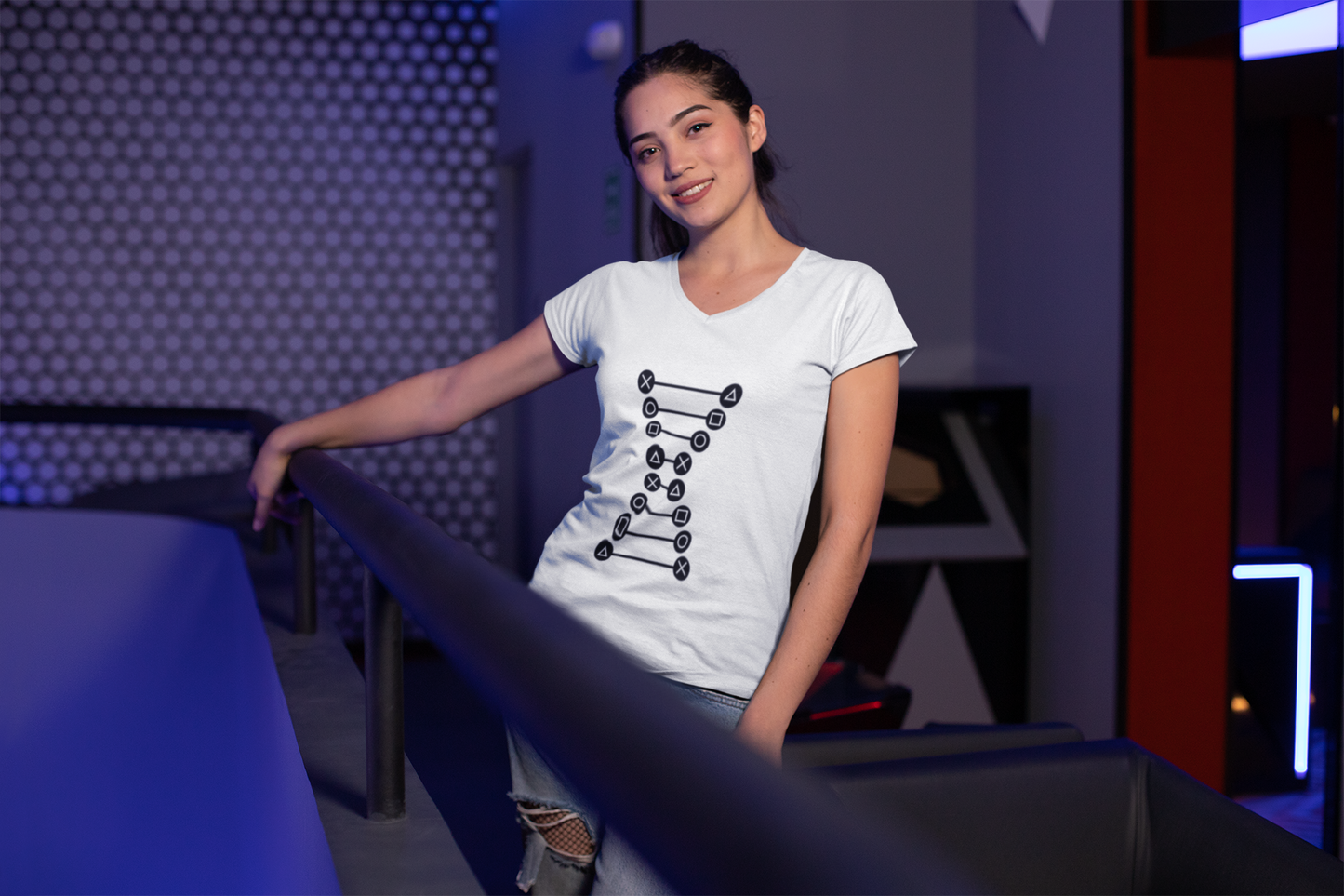 Gamer DNA White Unisex T-shirt