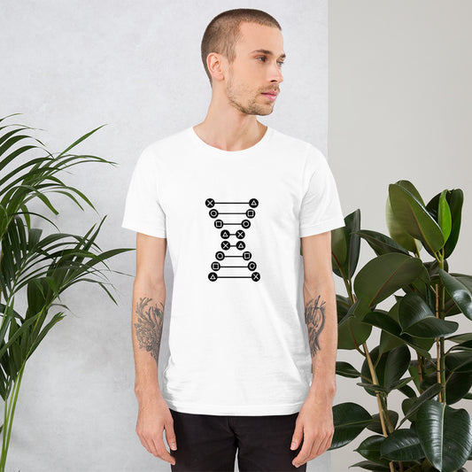 Gamer DNA White Unisex T-shirt